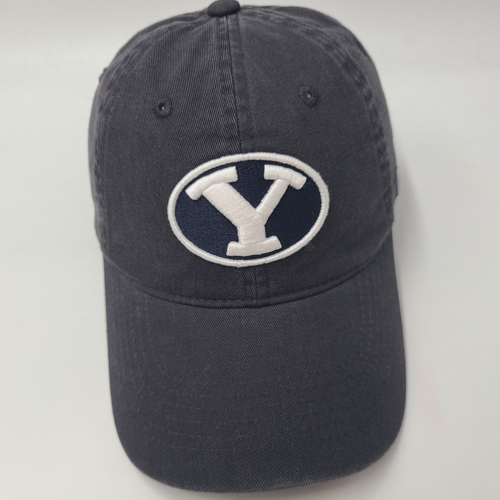 BYU Cougars Hat Strapback Zephyr Blue White NCAA Brigham Young University Men